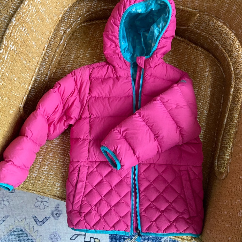 Girls Snozu puffer/down coat- size 6
